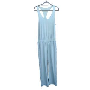 Leisure Lab Jumpsuit, Racer Back, Super Soft, Light Sea Green, Size 2
